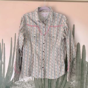 Get STAGECOACH ready! Panhandle Slim Women’s Western Shirt size M